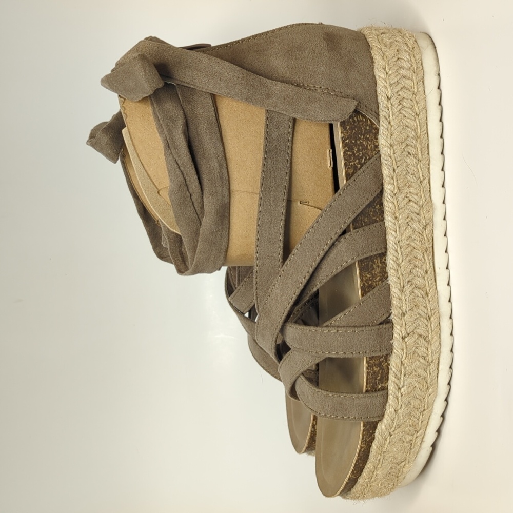 Women's Tan Espadrille Sandals